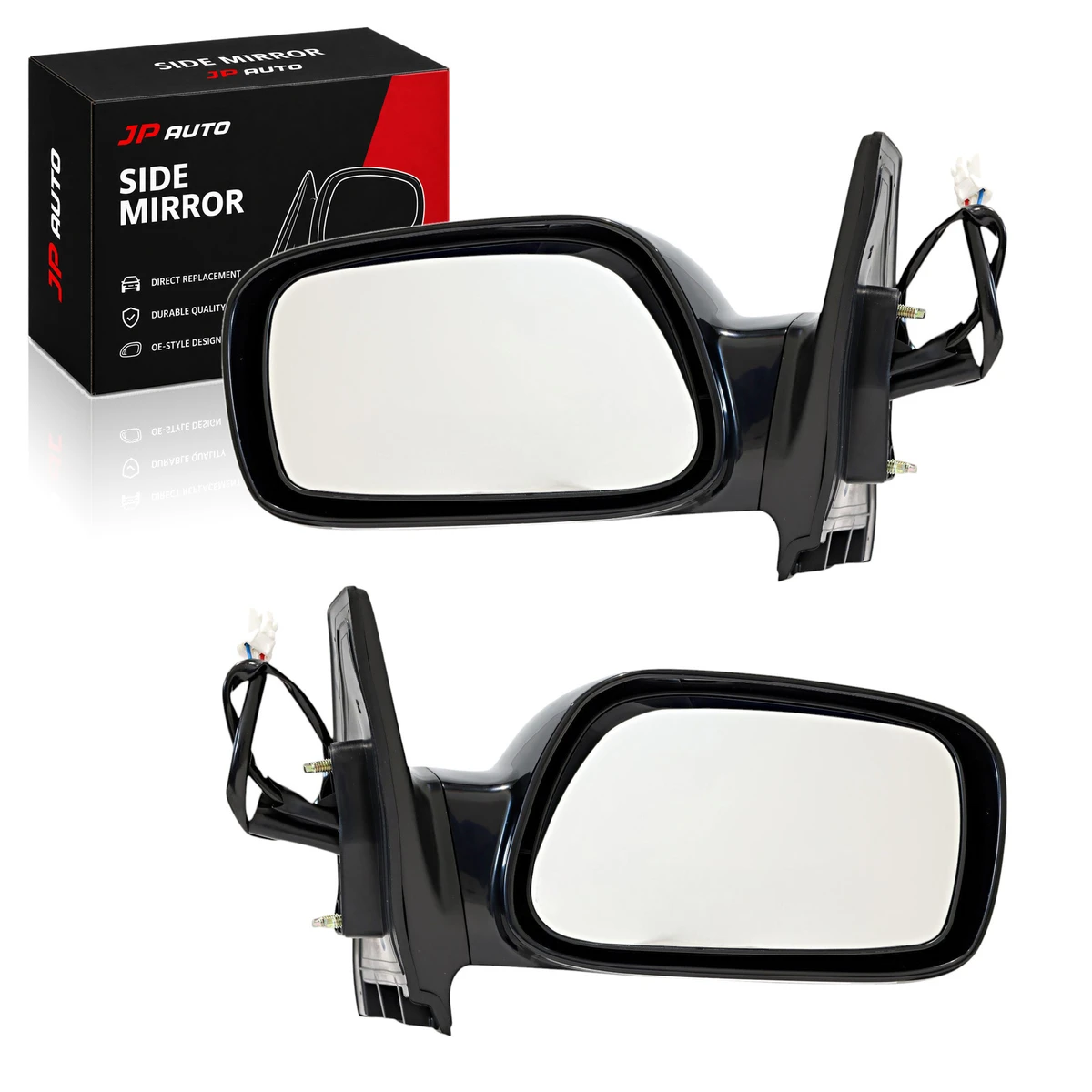 e's ジョージズ（※鏡のみ） 2003-2008 Toyota Corolla CE,LE,S,XRS Side View Door Mirror , Power